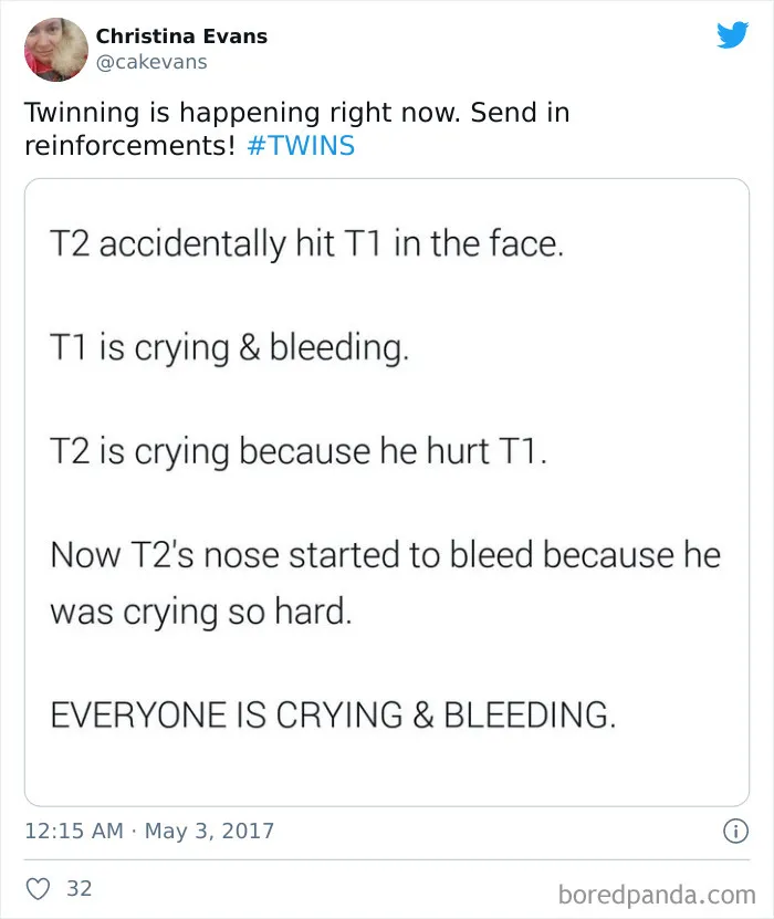 35 Of The Funniest Tweets About Being A Parent To Twins