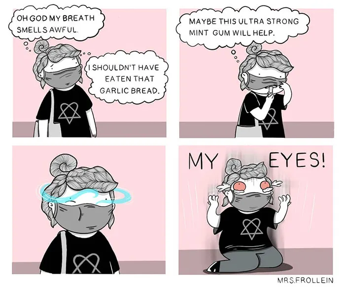 Artist Illustrates Her Daily Struggles And Life With Her Boyfriend In 30 Comics (New Pics)
