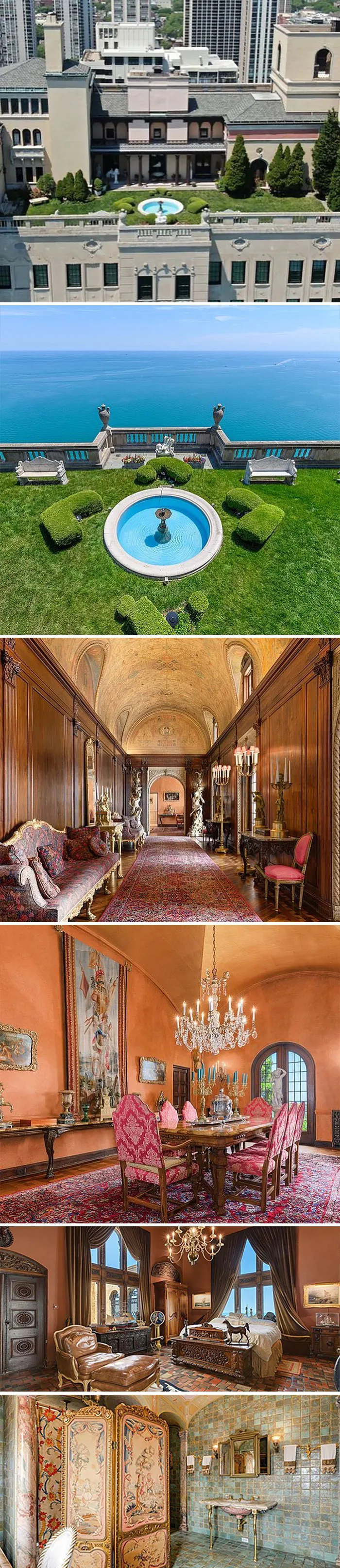 Hoy comenzamos en Chicago con esto. 17.000.000$, 6 hab., 7 baños, 2.438 metros cuadrados