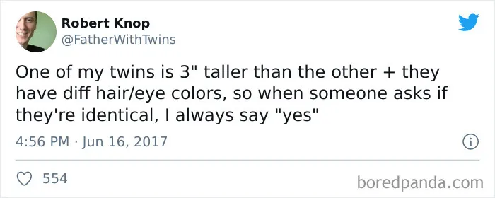 35 Of The Funniest Tweets About Being A Parent To Twins