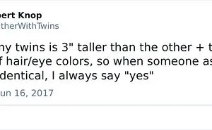 35 Of The Funniest Tweets About Being A Parent To Twins