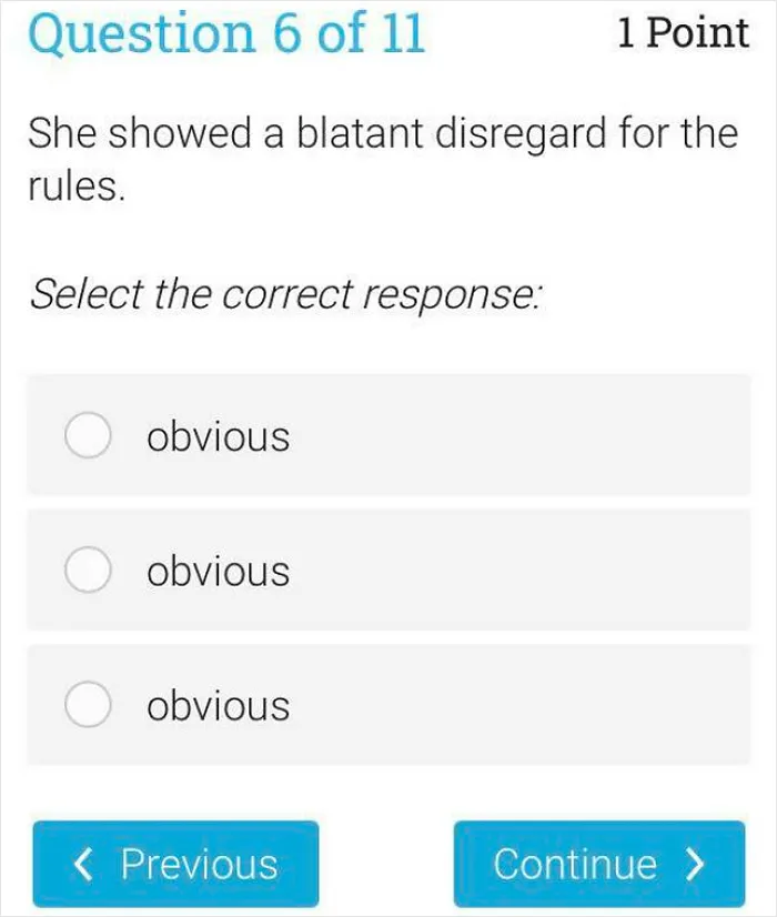 Yup! The Answer Is Obvious