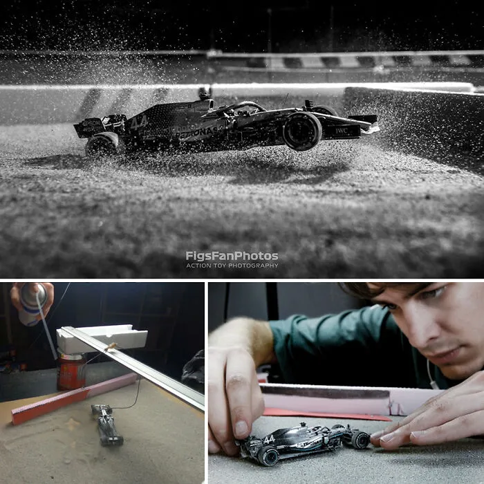 I Do Car Photoshoots Using Model Cars And Nissan Asked Me To Work For Them (10 Pics)
