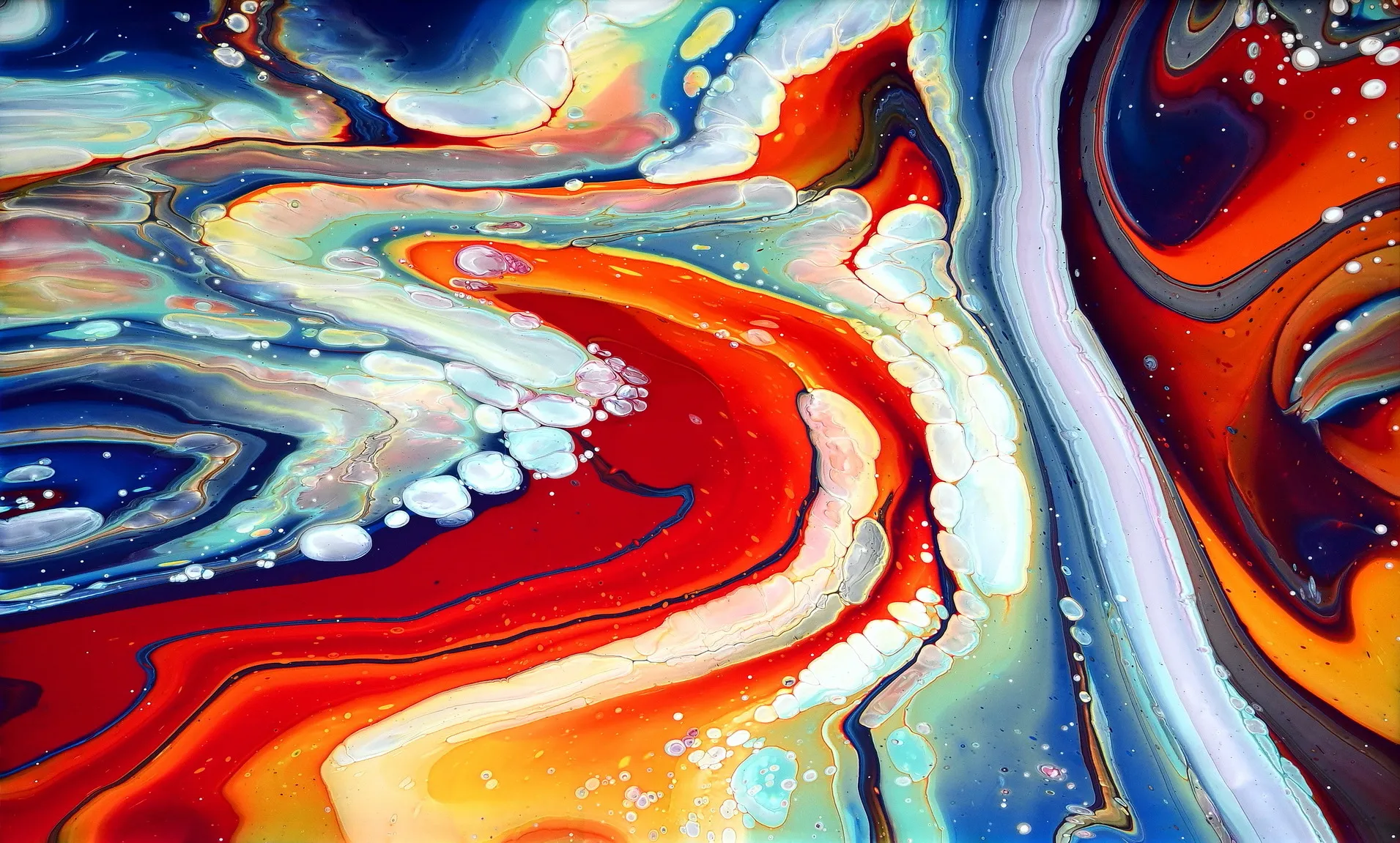 Flop (Not Flip) Cup ~ Fluid Art Technique