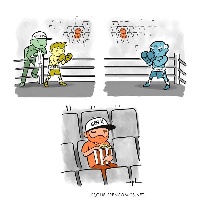 50 Light-Hearted Comics With A Sudden Twist By Yanni Davros