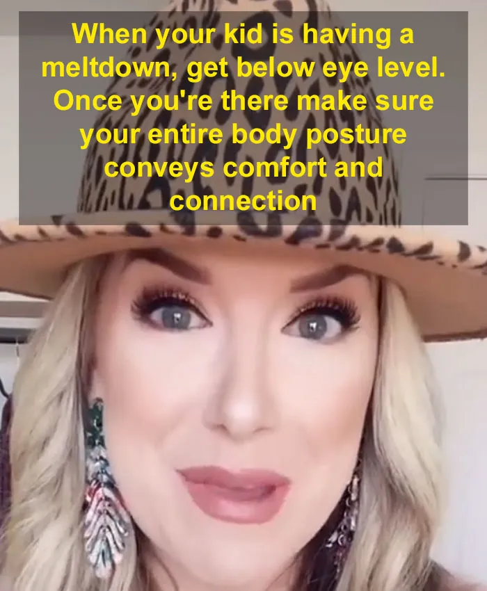 When Your Kid Is Having A Meltdown, Get Below Eye-Level
