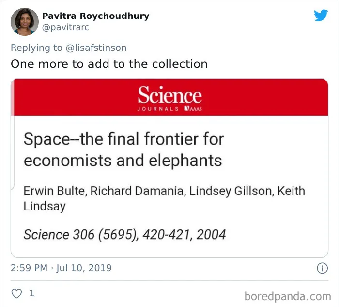 30 Paper Titles From Scientists With A Sense Of Humor, As Shared On This Twitter Thread