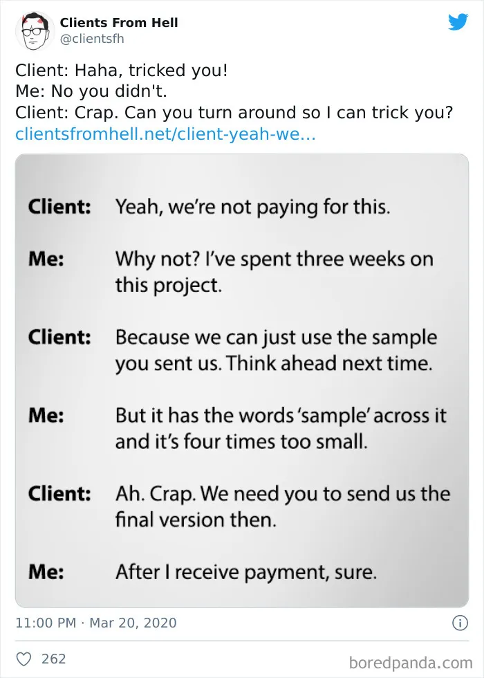 You Think Your Job Sucks? Then Take A Look At These 40 Employee Conversations With Clients From Hell (New Pics)