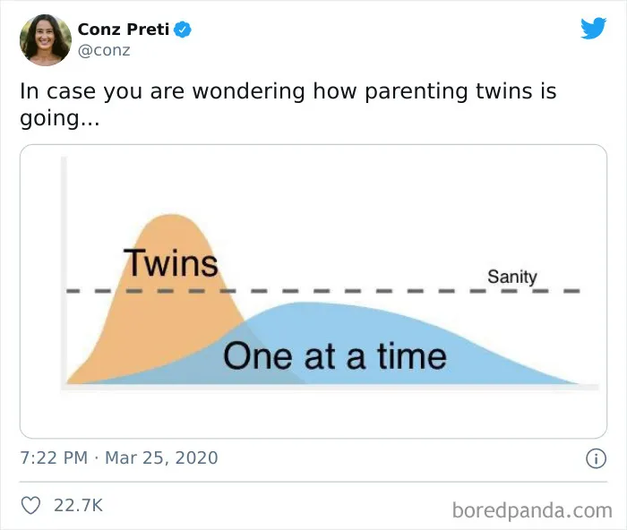 35 Of The Funniest Tweets About Being A Parent To Twins