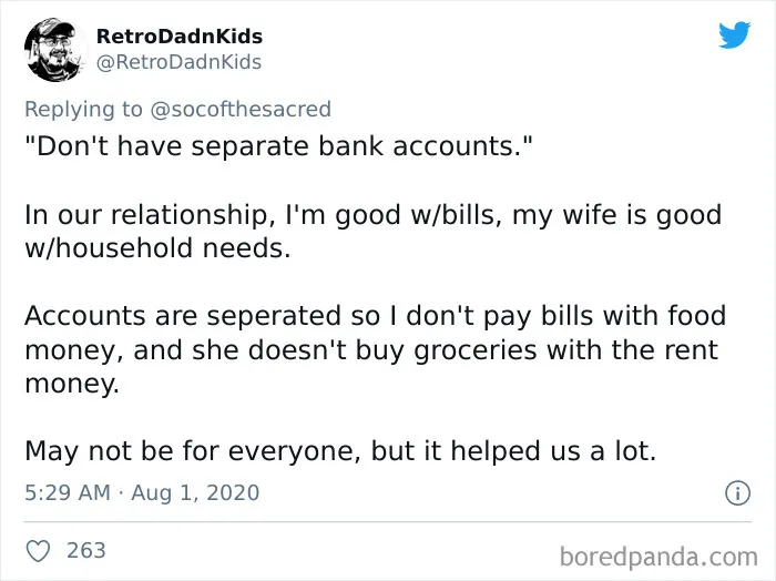 Someone Asks People To Share The Worst Marriage Advice They've Gotten, And They Deliver (30 Tweets)