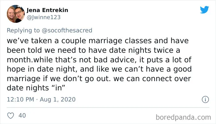 Someone Asks People To Share The Worst Marriage Advice They've Gotten, And They Deliver (30 Tweets)