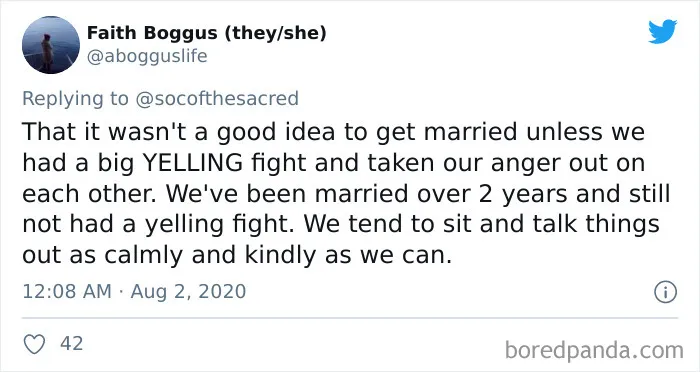 Someone Asks People To Share The Worst Marriage Advice They've Gotten, And They Deliver (30 Tweets)