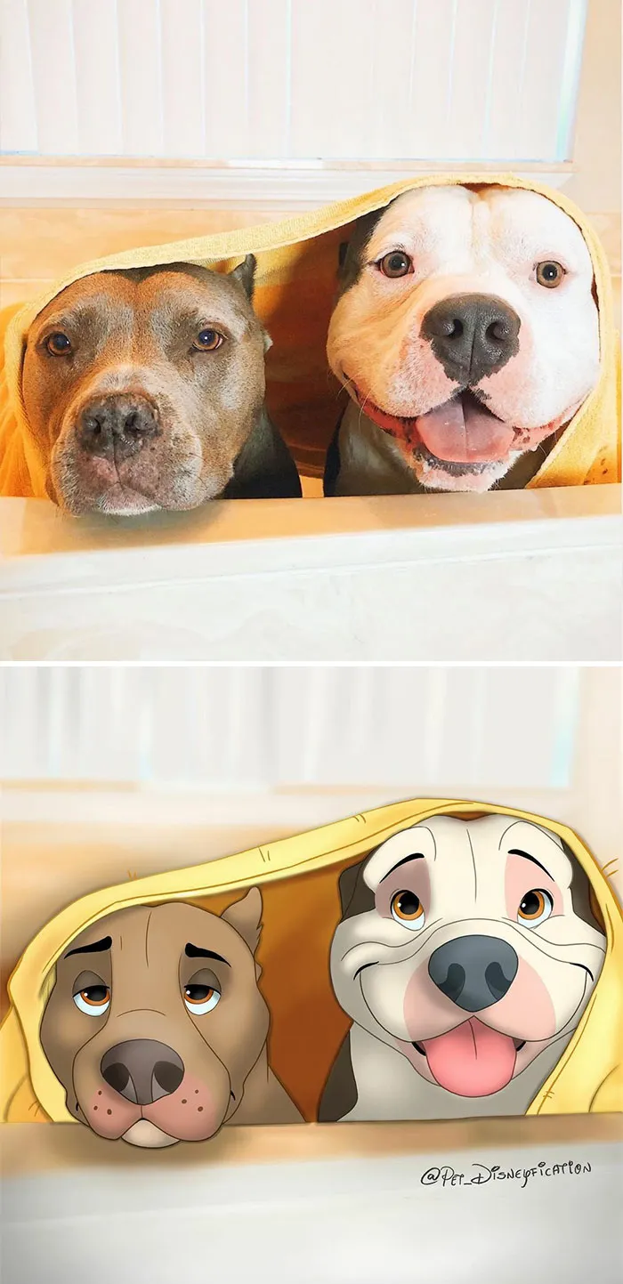 People Send Pics Of Their Pets To This Artist And She Disneyfies Them (30 New Pics)