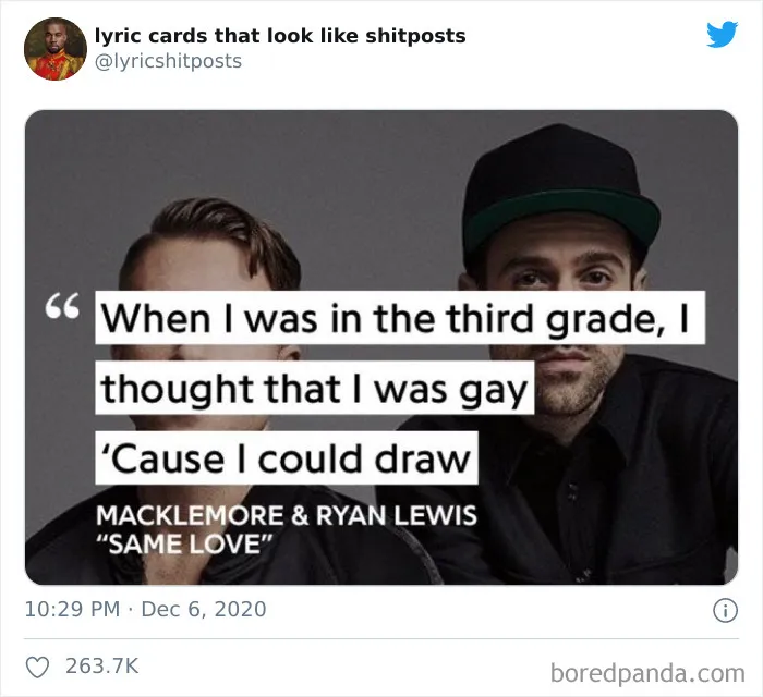 30 Letras de canciones que no parecen reales, pero todas lo son