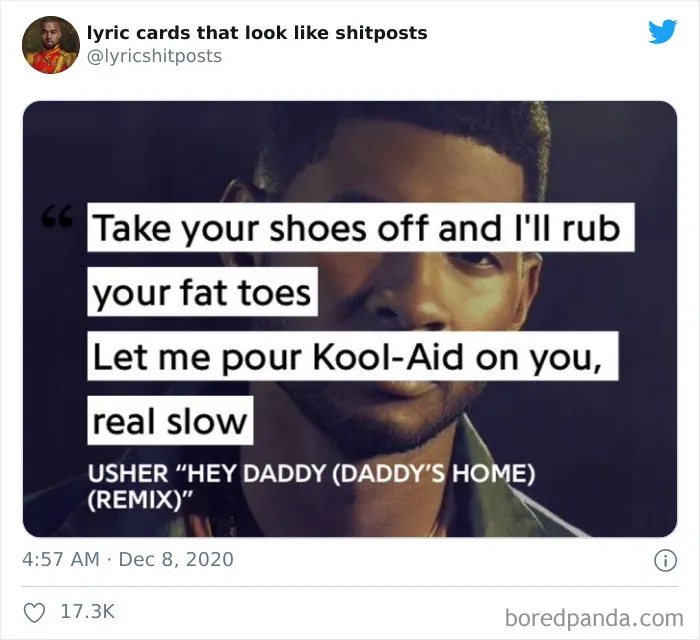 30 Letras de canciones que no parecen reales, pero todas lo son