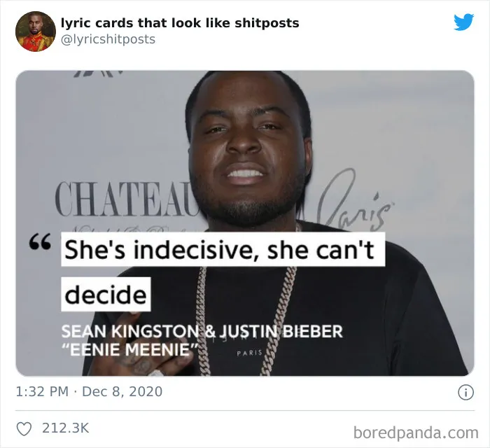 30 Letras de canciones que no parecen reales, pero todas lo son
