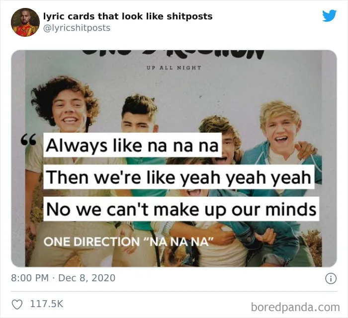 30 Letras de canciones que no parecen reales, pero todas lo son