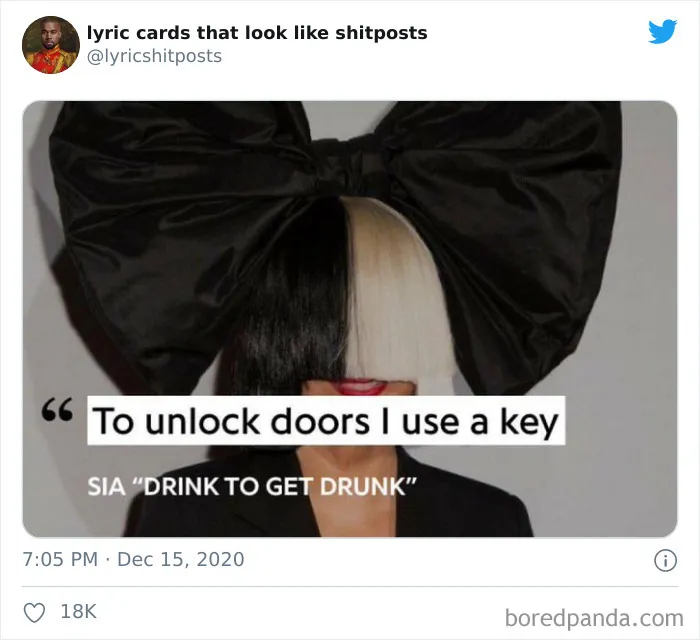 30 Letras de canciones que no parecen reales, pero todas lo son