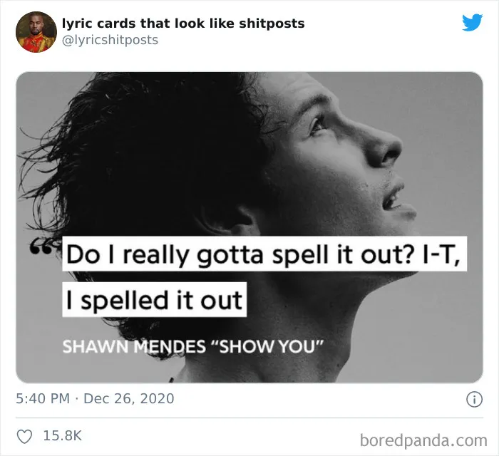 30 Letras de canciones que no parecen reales, pero todas lo son