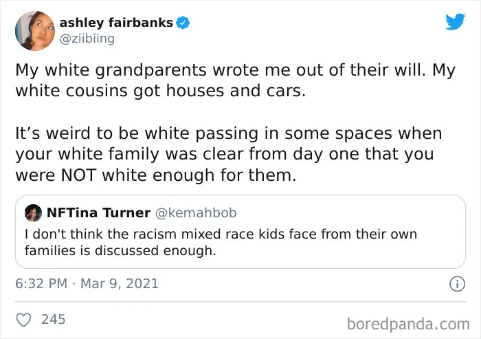 Mixed-Race People Reveal The Horrible Moments Their Own Family Was Racist Towards Them (30 Pics)