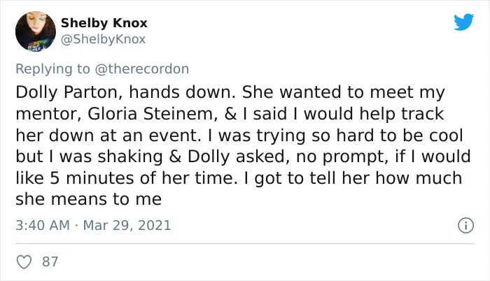 Folks On Twitter Shared 30 Stories Of When Celebrities Proved Themselves To Be Actually Nice People
