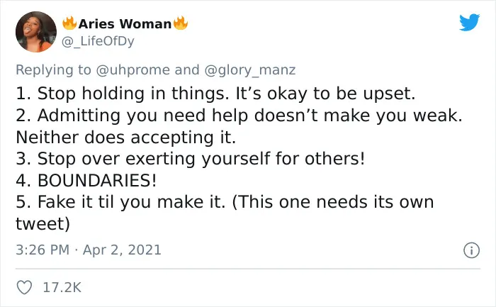 30 Pieces of Life Advice From Therapists Shared By People On Twitter