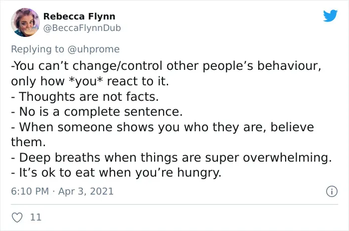 30 Pieces of Life Advice From Therapists Shared By People On Twitter