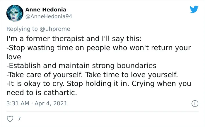 30 Pieces of Life Advice From Therapists Shared By People On Twitter