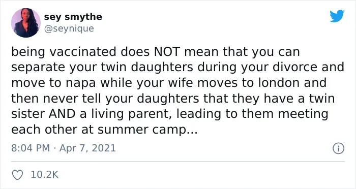 People Are Cracking Up At These 30 ‘Being Vaccinated Does Not Mean’ Tweets That Actually Use Pop Culture As Rules
