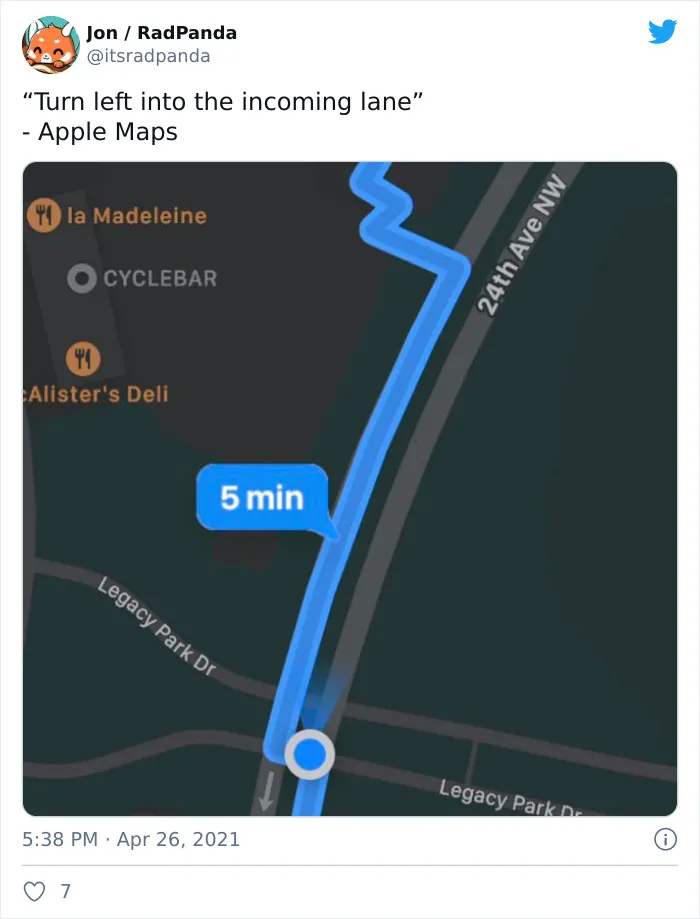People On Twitter Are Roasting Apple Maps And Here Are 29 Of The Funniest Posts
