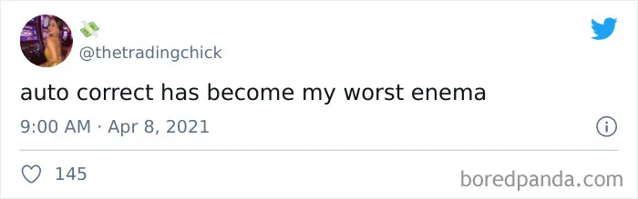 People Share Their Autocorrect Fails That Made Their Mundane Messages Hilarious (50 Pics)