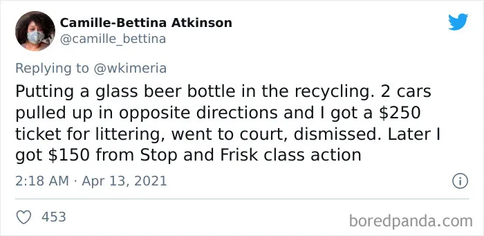 Someone Asks Black People To Share The Most Ridiculous Reason They've Been Stopped By The Police, They Deliver (30 Tweets)