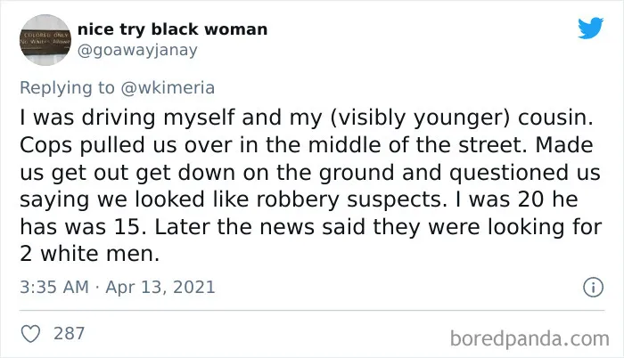 Someone Asks Black People To Share The Most Ridiculous Reason They've Been Stopped By The Police, They Deliver (30 Tweets)