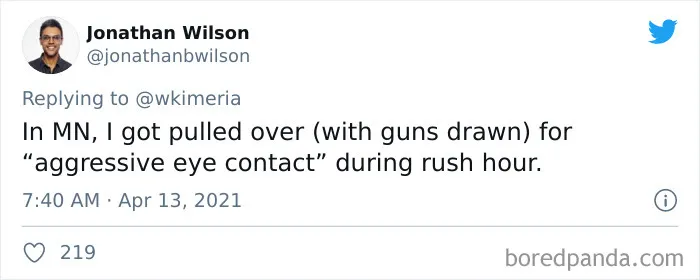 Someone Asks Black People To Share The Most Ridiculous Reason They've Been Stopped By The Police, They Deliver (30 Tweets)