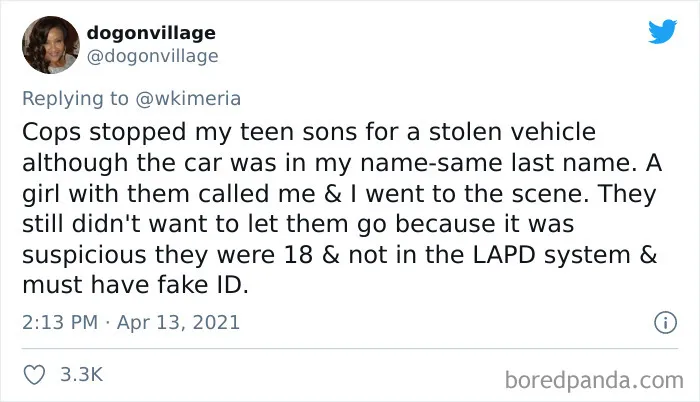 Someone Asks Black People To Share The Most Ridiculous Reason They've Been Stopped By The Police, They Deliver (30 Tweets)