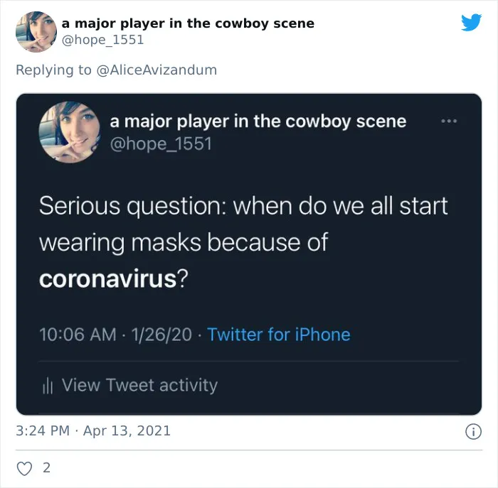 30 People Shared Their First Coronavirus Tweets In This Thread And They Range From Hilarious To Cringe