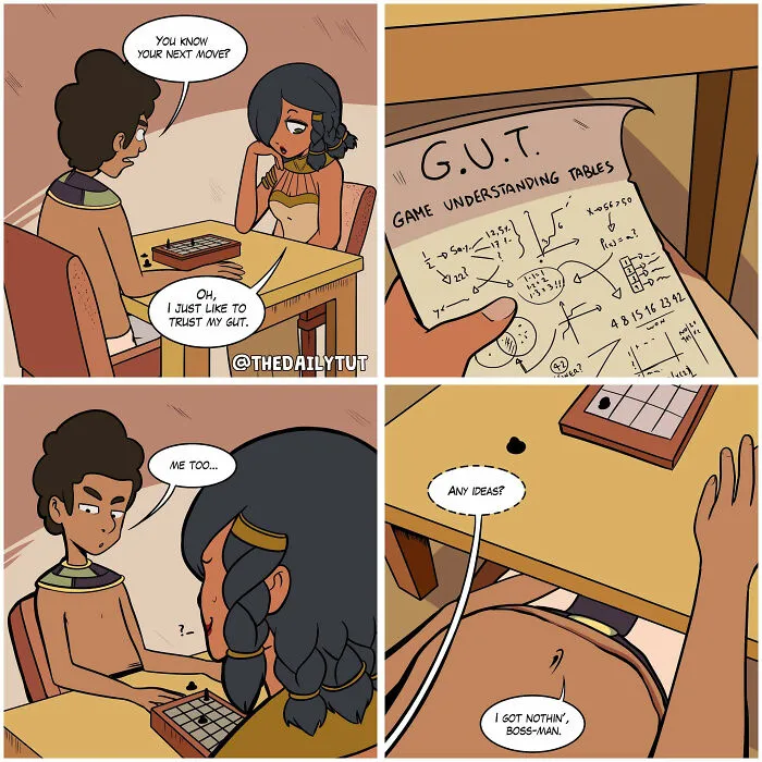 30 Humorous Comics About Ancient Egypt By Tut Comics