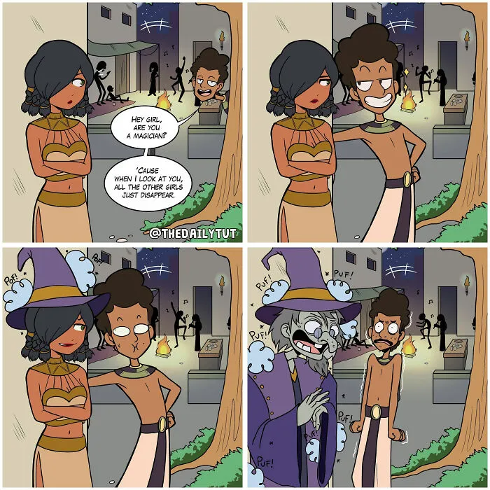 30 Humorous Comics About Ancient Egypt By Tut Comics