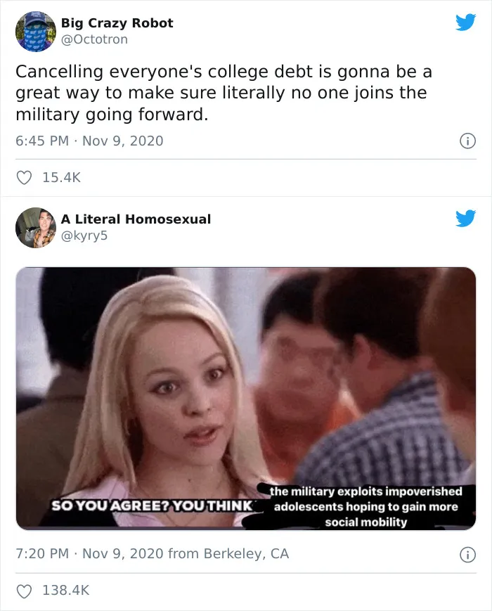 30 Of The Dumbest Points People Saw Americans Make Against Canceling Student Debt