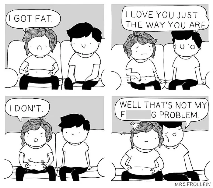Artist Illustrates Her Daily Struggles And Life With Her Boyfriend In 30 Comics (New Pics)