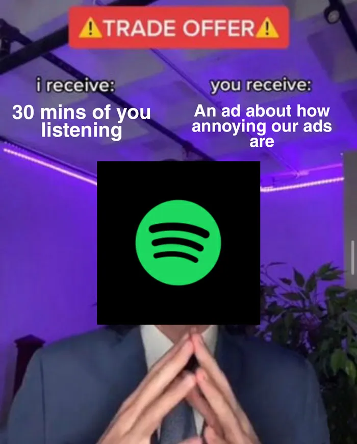 Ad Break Irony