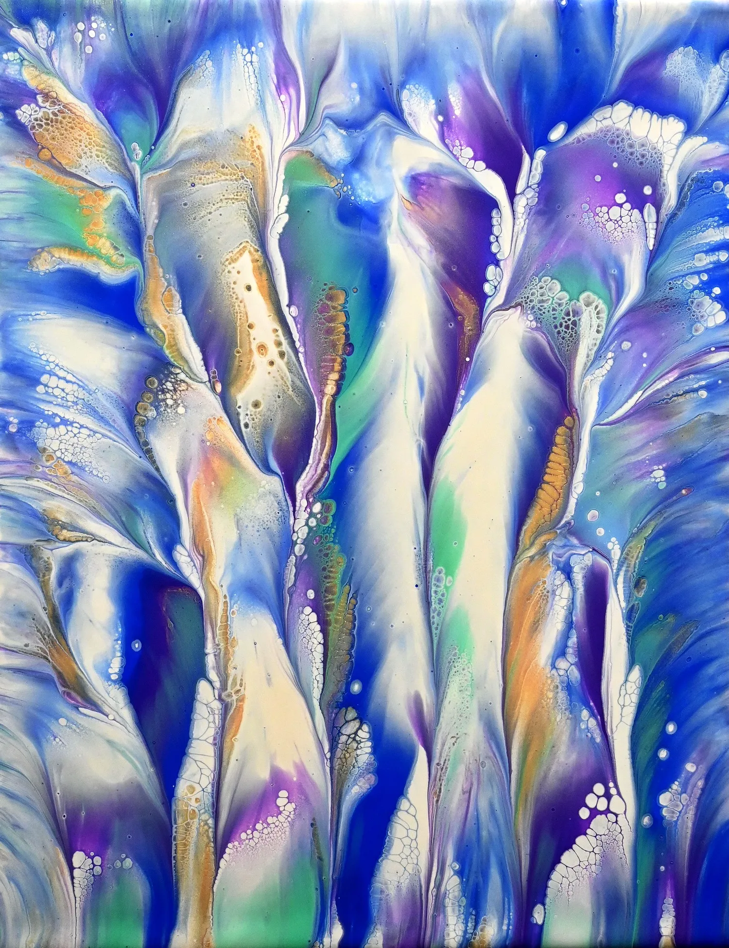 Tips And Tricks ~ How To Save Failed Acrylic Pour ~ Dip Technique ~ Fluid Art Painting