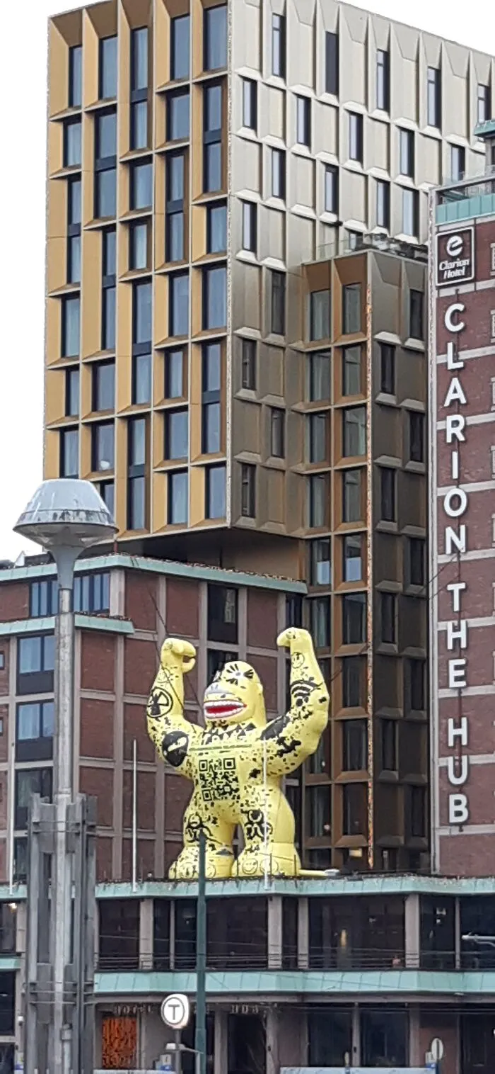 Seen Outside Oslo Central Station
