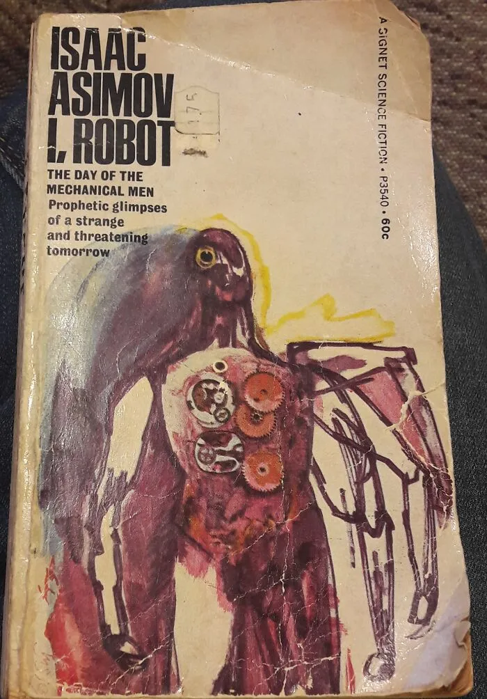 I, Robot.  With A Strange Stylised Robot That I Quite Like For Some Reason