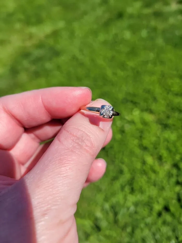 My Great Grandmother's Engagement Ring. Circa 1912 I Believe