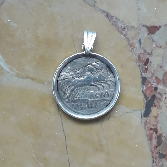A Roman Denarius Of The Republic, Over 2000 Years Old