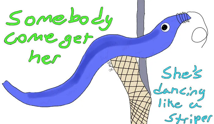 My Worm On A String