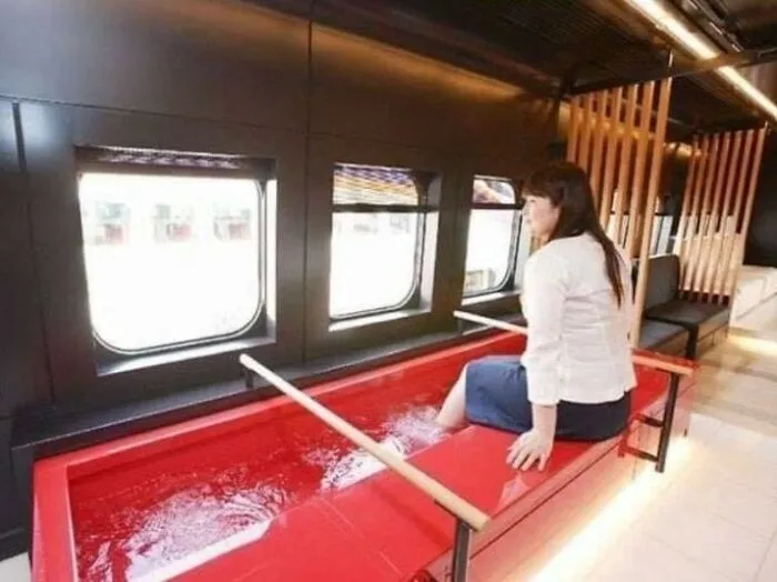 You Can Find Foot Baths On The Streets And They Are Usually Free