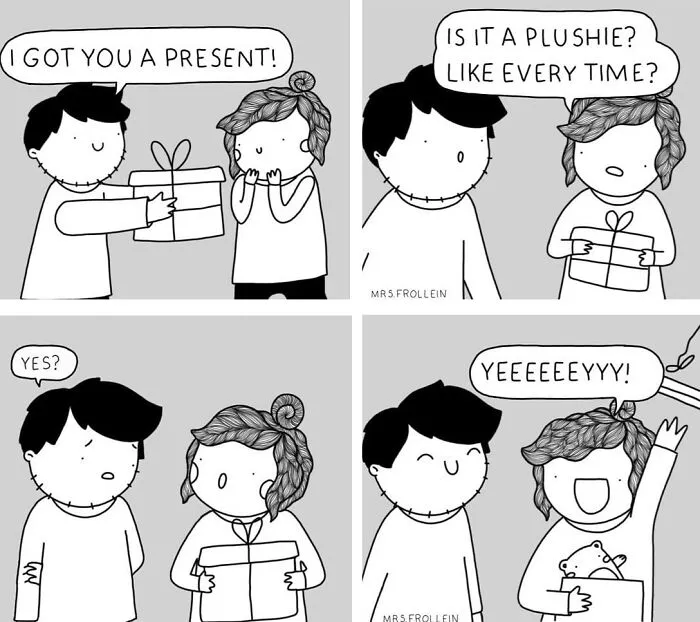 Artist Illustrates Her Daily Struggles And Life With Her Boyfriend In 30 Comics (New Pics)
