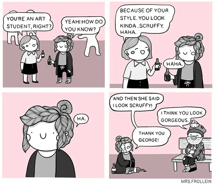 Artist Illustrates Her Daily Struggles And Life With Her Boyfriend In 30 Comics (New Pics)